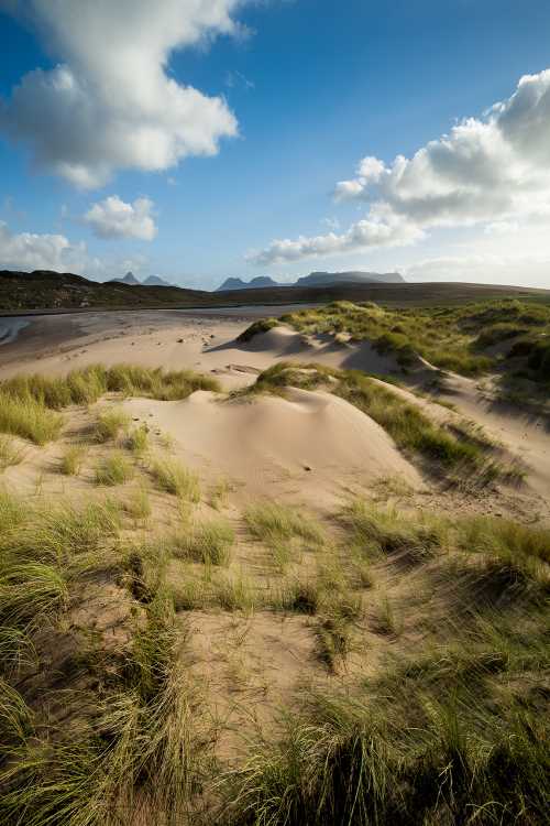 Sand dunes on Achnahaird beach
