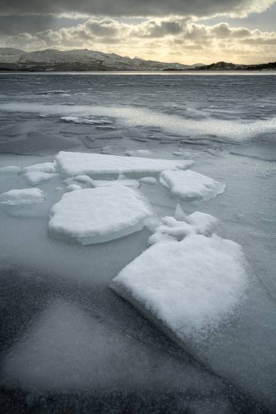 Frozen sea